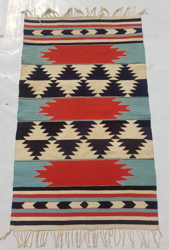 Vintage Traditional Handcrafted Beautiful Kilim Rug for Home Décor 126x76 cm