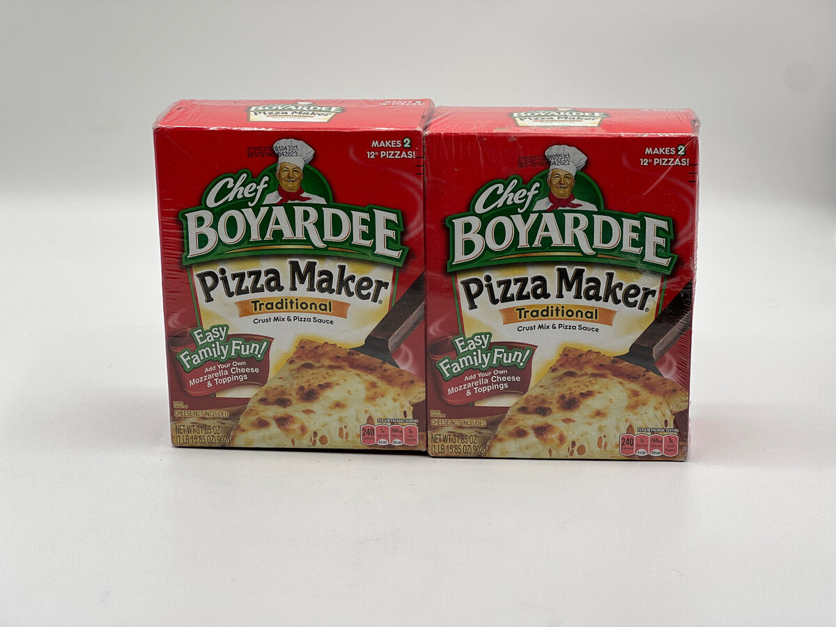 Chef Boyardee Traditional Pizza, Homemade Pizza Kit, 31.85 oz