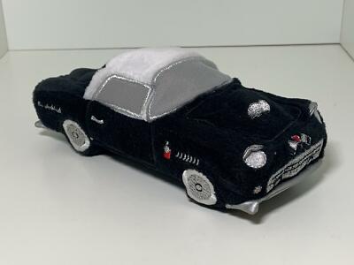 Energy Promotions 8 Inch Plush Toy '55 Ford Thunderbird in Black - Ages 3+