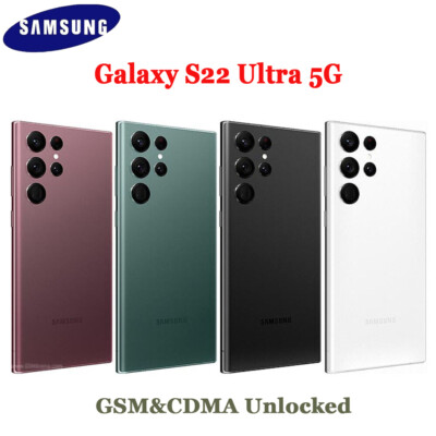 SEALED NEW Samsung Galaxy S22 Ultra 5G S908U 128GB Unlocked ALL CARRIER GSM CDMA