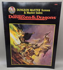 Advanced Dungeons  Dragons: Dungeon Master Screen  Index INDEX ONLY