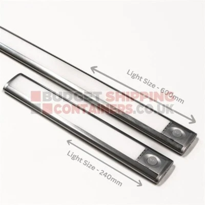 Shipping Container Lights Complete with Motion Sensor