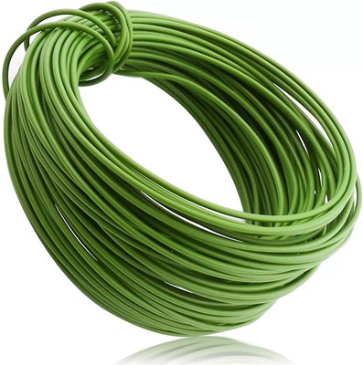 Plant Ties 65.6 Feet, All-Purpose Garden Wire Ties Plant Wire, Soft Twist Gree