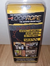 Original LoopRope~ Multi-Purpose 5 FT Tie Down Fastening System Orange/Black-NIB