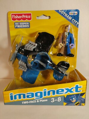 Imaginext TWO-FACE & Plane ToysRus Exclusive (CosBman650)