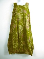 Lagenlook 100% Linen Italian Summer Dress Pockets Sizes:Regular , Plus 1 ,Plus 2