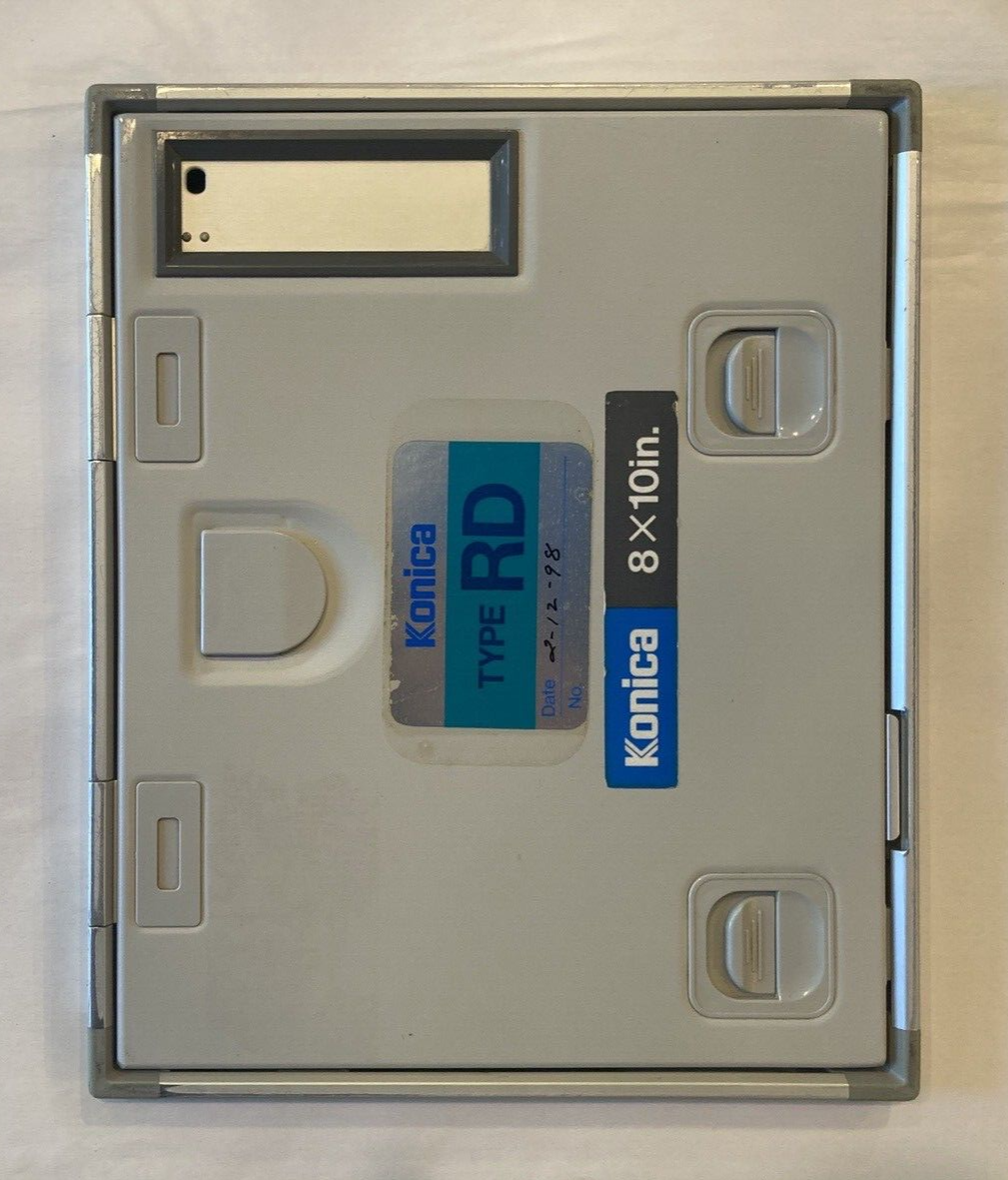 LOT of 2 Kodak XRay Film Cassettes 8x10" Type RD Screens eBay