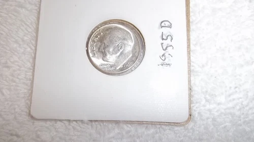 1955 D  Silver Roosevelt Dime   UNC  #1