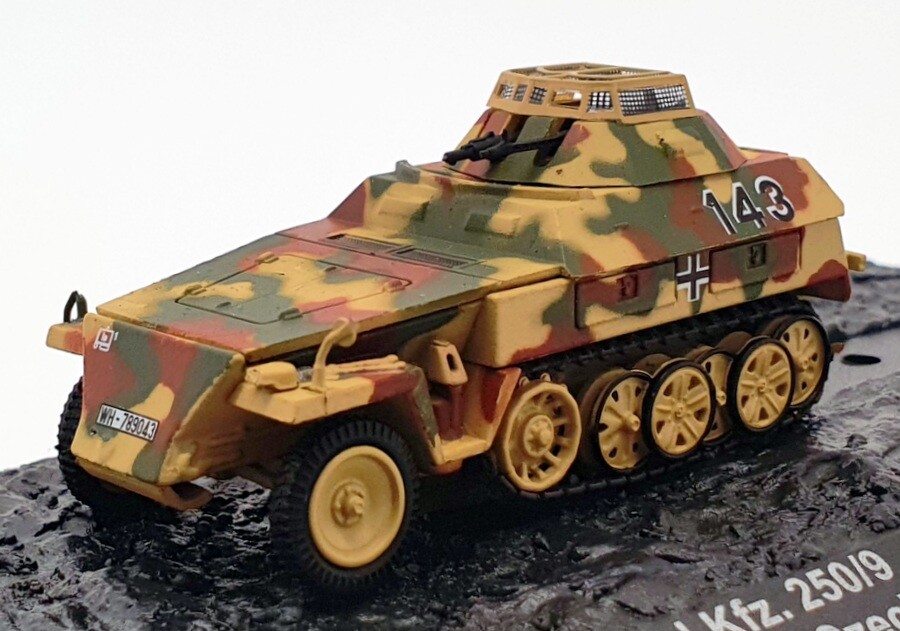 Altaya 1/72 Sd.Kfz 250/9 Pz.Div FHH Czechoslovakia 1945 Military Model