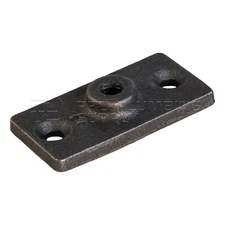 Highcraft Rod Hanger Plate, Uncoated Iron, Threaded Rod