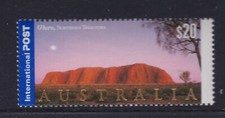 2001 International Post Panoramas $20.00 Uluru Ayers Rock Australia MNH