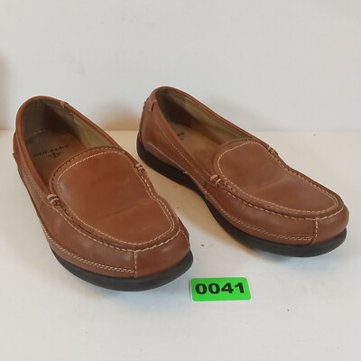 Dockers Brown Leather Slip-on Loafers Mens Shoe Size 9.5M 90 