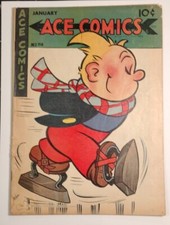 Cover of Ace Comics #118