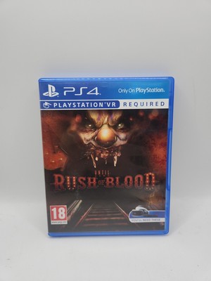 PS4 VR Spiel: Until Dawn - Rush of Blood (komplett mit Anleitungen) - sehr guter Zustand