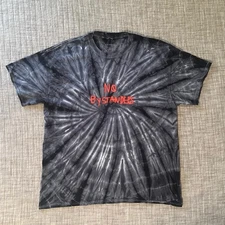 Travis Scott Astroworld “No Bystanders” Tour T-Shirt Tie-Dye Hip Hop Men’s XL