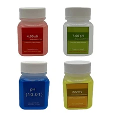 pH Calibration Solution Pack for Reliable Meter Performance pH Buffers