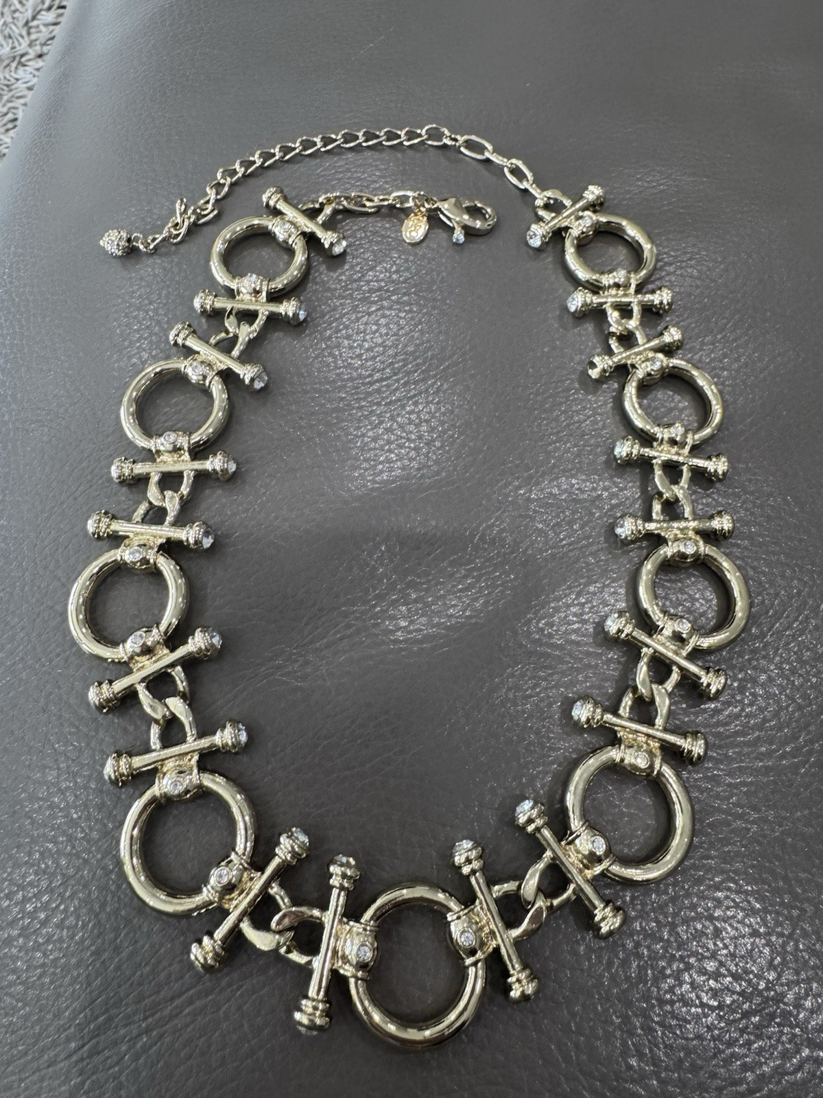 Off Park Collection Omega Adjustable Necklace Cry… - image 1