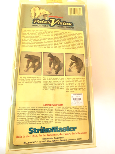 Polar Vision Handheld Digital Sonar - New Old Stock - Bild 3 von 3