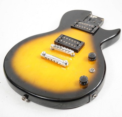 Epiphone Special LP Body MIK Korea 1997 Sunburst Loaded Pickups Brücke Saitenhalter
