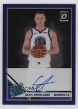 2019 Donruss Optic Rated Rookie Purple Prizm Signatures Alen Smailagic Auto nd3