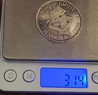 Pensacola Krewe Of Lafitte 1 Troy Ounce Solid 0.999 Pure Silver Round