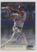 2015 Topps Stadium Club Auto Cliff Floyd #SCA-CF Auto 1cx3