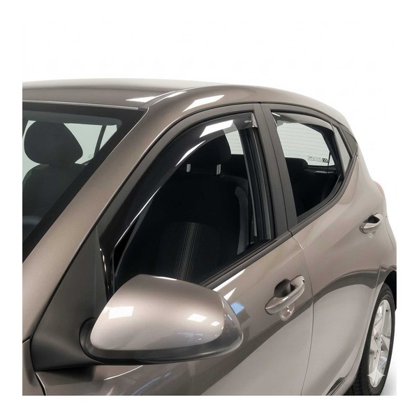 Windabweiser Regenabweiser FüR Hyundai I10 2020-2026 Dunkel Acryl 4Tlg-image