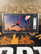 Michael Jordan 1985 Nike Promo Rookie Card SGC 9.5 #2 RC BULLS GOAT. rookie card picture