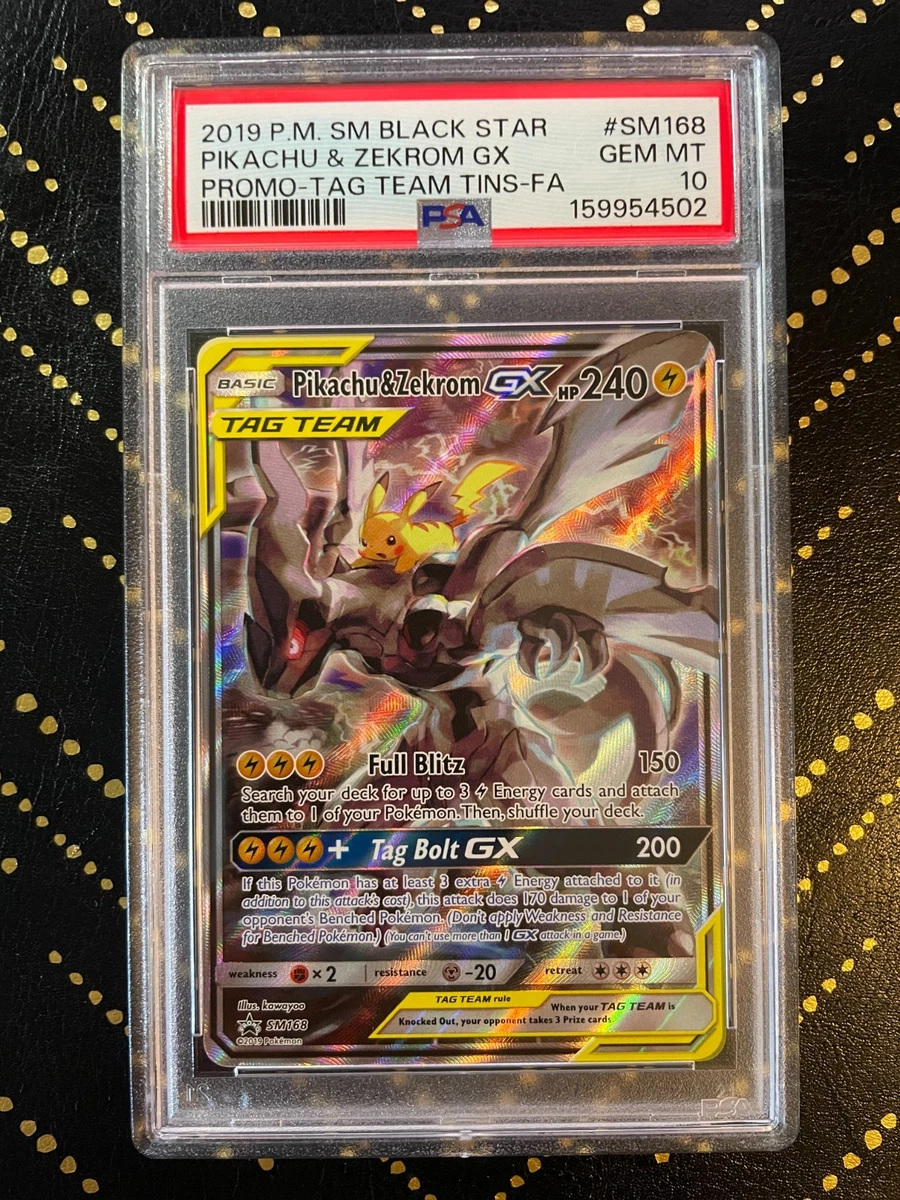 Pikachu Pokémon TCG Sun & Moon Grade 10 Individual Trading Card