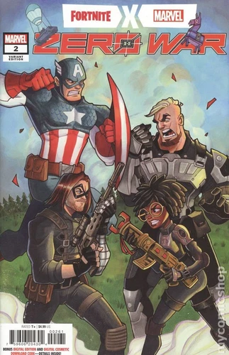 Fortnite X Marvel Zero War #2F Zullo Variant NM 2022 Stock Image