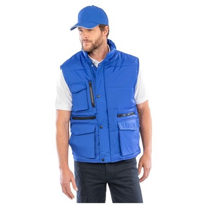 WORK-GUARD by Result - ''Lance'' Weste für Herren, Ripstop-Gewebe (BC7164)