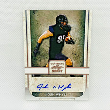 2022 Leaf Ultimate Draft Josh Whyle Autograph Insert BA-JW2
