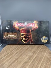 Monopoly Pirates of The Caribbean Collector's Edition Disney Board Game