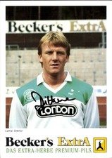 Autogrammkarte Fußballer Lothar Dittmer, FC Homburg, Autogramm - 11496919