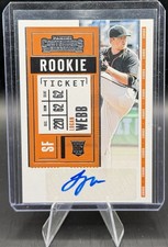 2020 Panini Contenders Rookie Ticket Logan Webb #146 Auto