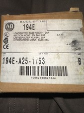 Allen Bradley 194E-A25-1753 SER B   Switch 3-Pole