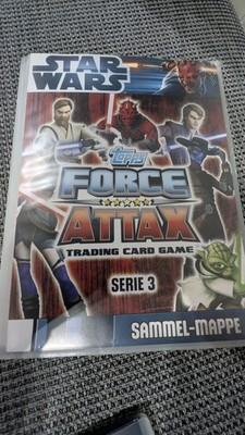 Topps Star Wars Force Attax Clone Wars Serie 3 | Sammelmappe