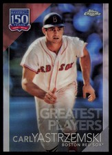 2019 Topps Chrome 150 Years Baseball #150C-5 Carl Yastrzemski