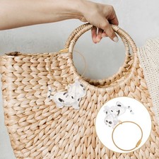 Pet Hair Memorial Clear Storage Box Keychain Cat Hair Keepsake Holder Organizer