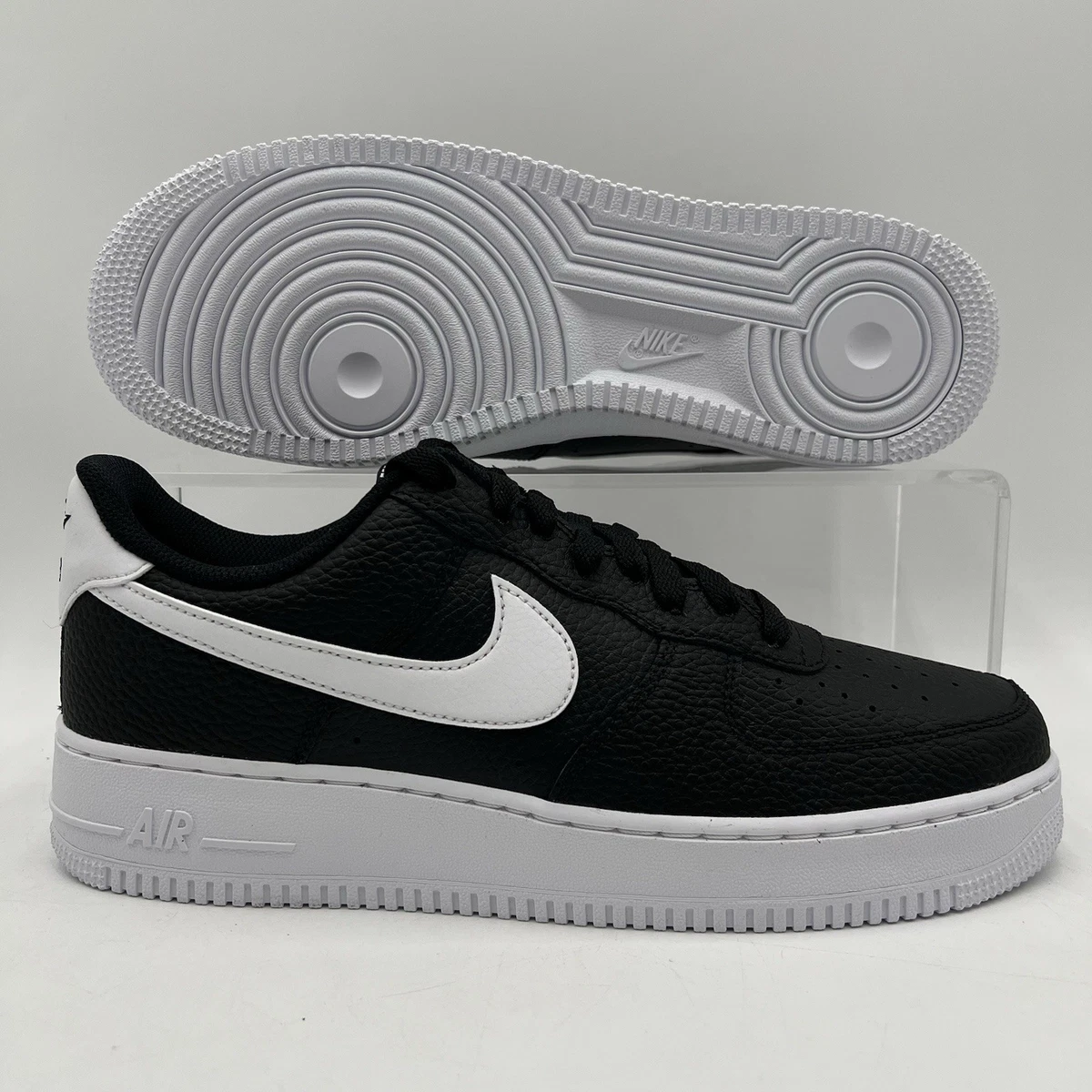 Nike Air Force 1 '07 Low Black White for Sale | Authenticity