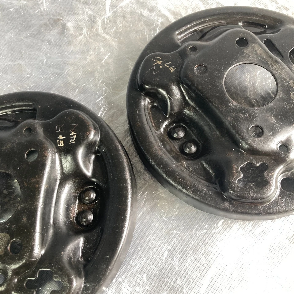 Placa de respaldo de freno trasero derecha izquierda para Toyota Starlet EP80 EP90 NP80 Foto 3 de 4