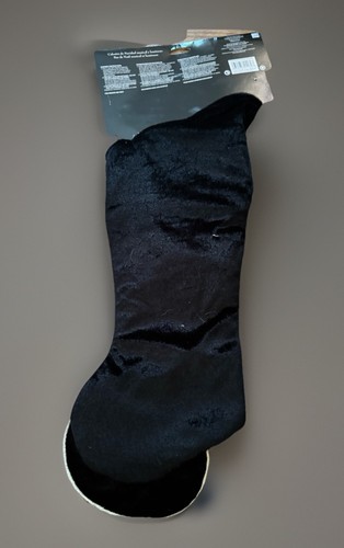 Elvis Presley Christmas Holiday Stocking (Lights/Music NOT Working) Black Red - Picture 3 of 3