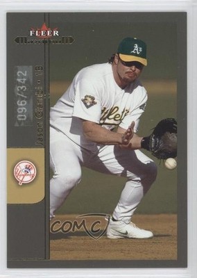 2002 Fleer Maximum To the Max 96/336 Jason Giambi #7 0c6