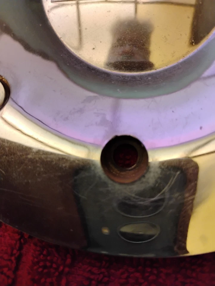 x1 ETX Part Number #CAP 278 A custom Chrome Wheel center cap Foto 4 de 4