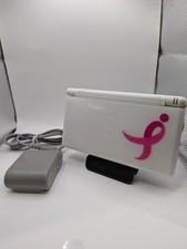 Nintendo DS Lite - Pink Ribbon White Special Edition - Tested  Works