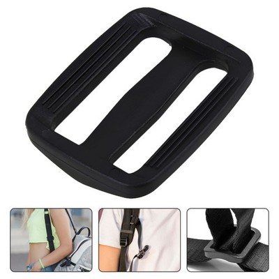 KUNSTSTOFF DELRIN 3 BAR SLIDES TRI GLIDE SCHNALLEN SCHWARZ FÜR GURTBAND GRÖSSE 25 MM