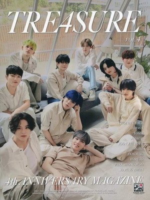 TREASURE 4th Anniversary Magazine Photo Book Kpop Anniversary Issue