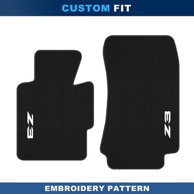 For BMW Z3 E36 1995-2003 Quality Black Velour Carpet Car Floor Mats Liners