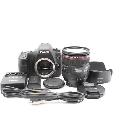Canon EOS 6D Digital SLR Camera Kit with EF24-70mm F4L IS USM Lens