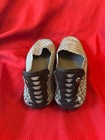 bernie mev silver mesh flats size 10 womans — photo 3